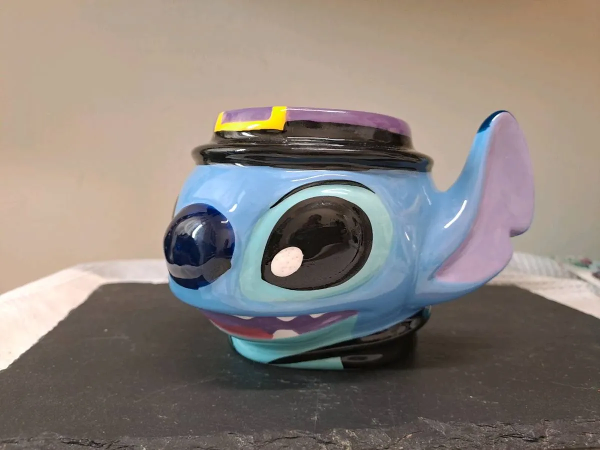 Disney Stitch 3D Ceramic Mug - Image 1