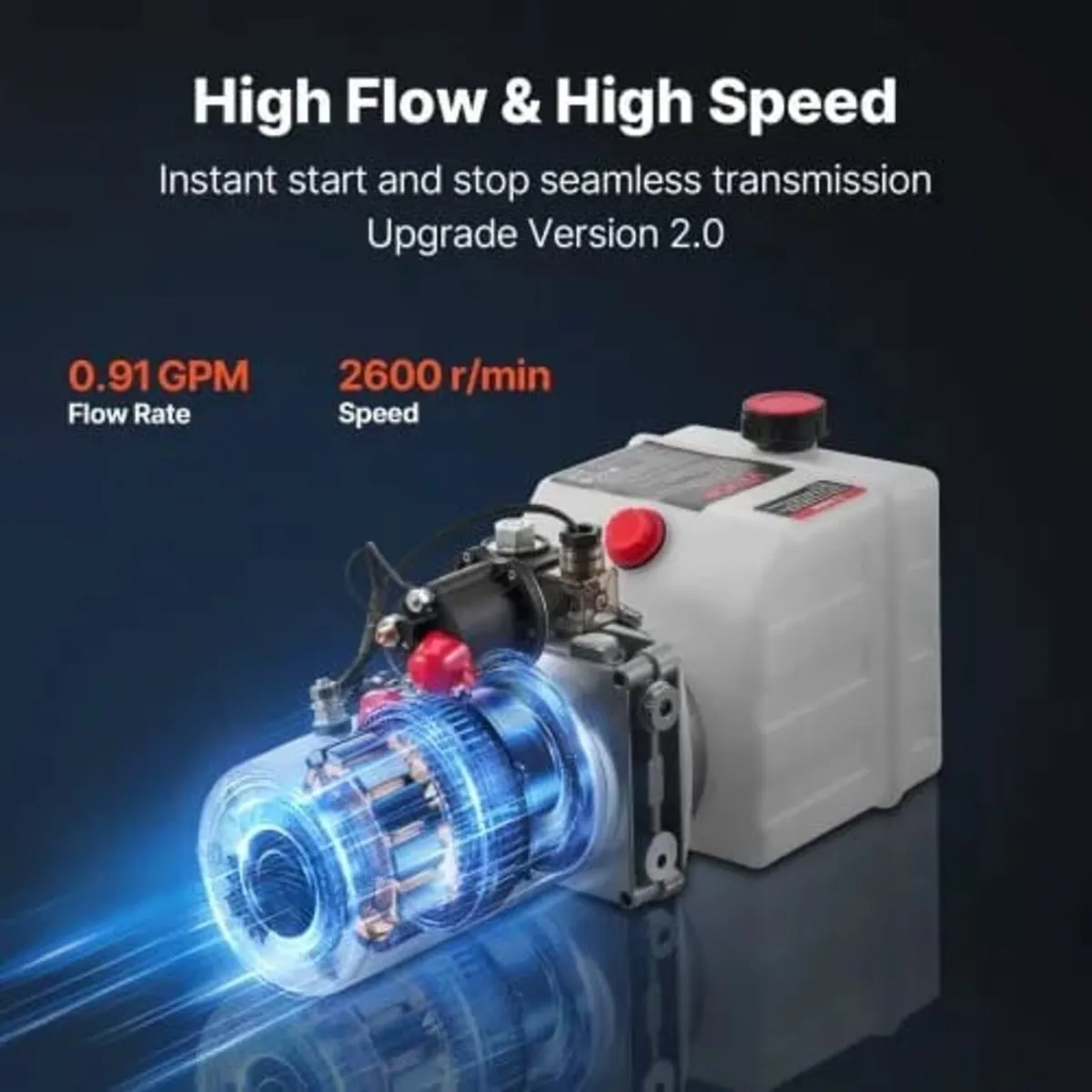 4 L Hydraulic Power Unit, Single Acting Dump Trail - Image 4