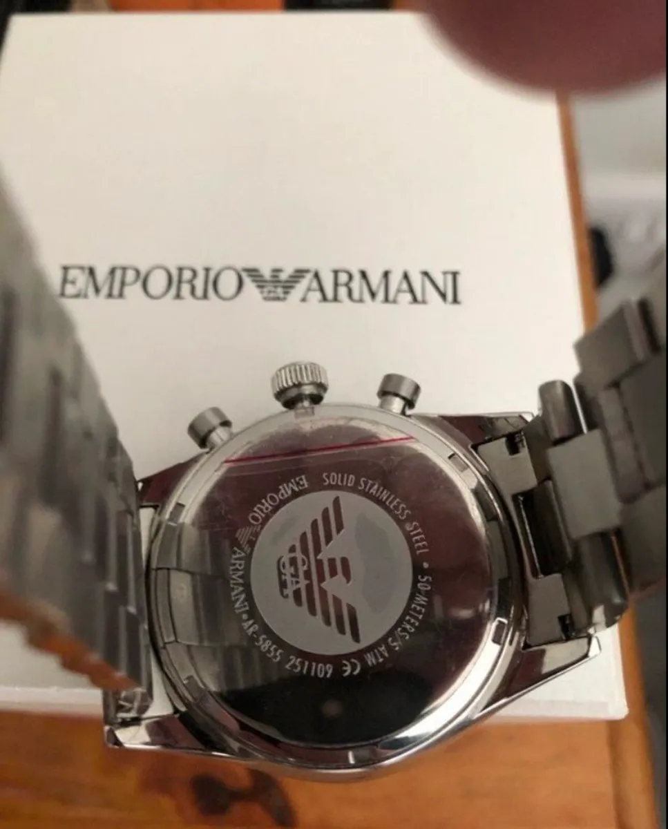 Emporio Armani Chronograph Watch ( Men’s ) - Image 4