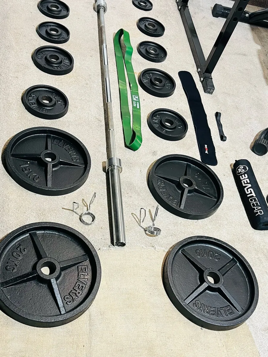 OLYMPIC WEIGHTLIFTING HOME GYM STUP - Image 4