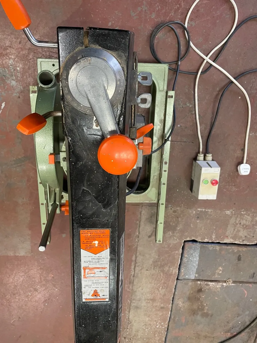 Bench cross cut saw - Image 2