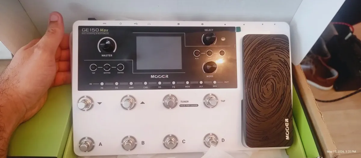 Pedal Multi FX - Mooer 150 Max - Image 1