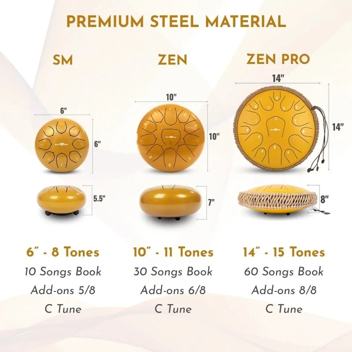 Balmy ZEN PRO (Gold) 14 - 15 Tones - Image 4
