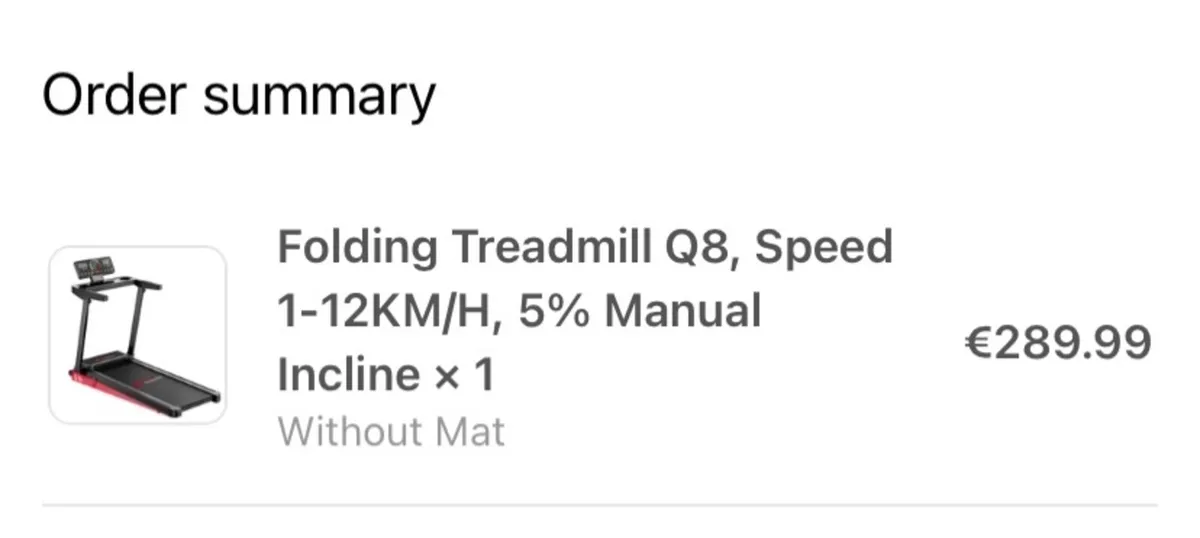 Folding treadmill - Image 2