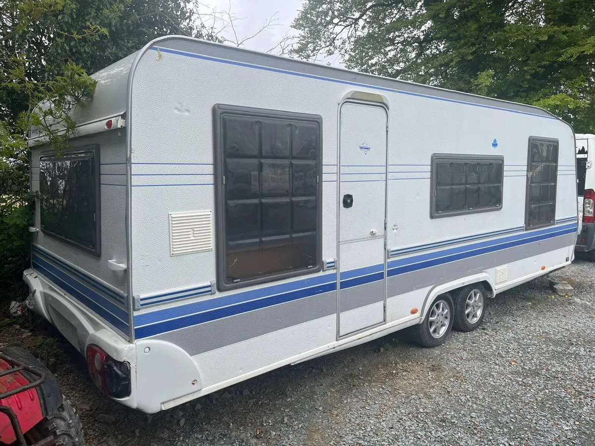 Hobby caravan double axle - Image 1
