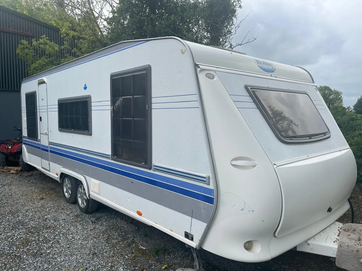 Hobby caravan double axle - Image 2