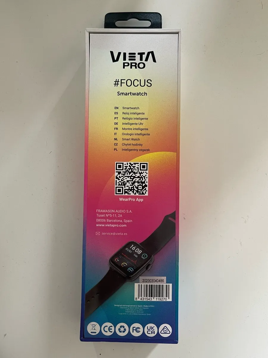 Vieta Pro Focus Smartwatch - Image 3
