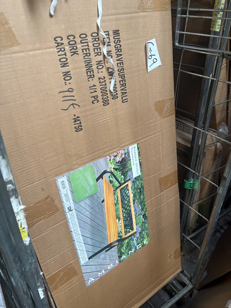 Brand new garden benches - Image 1
