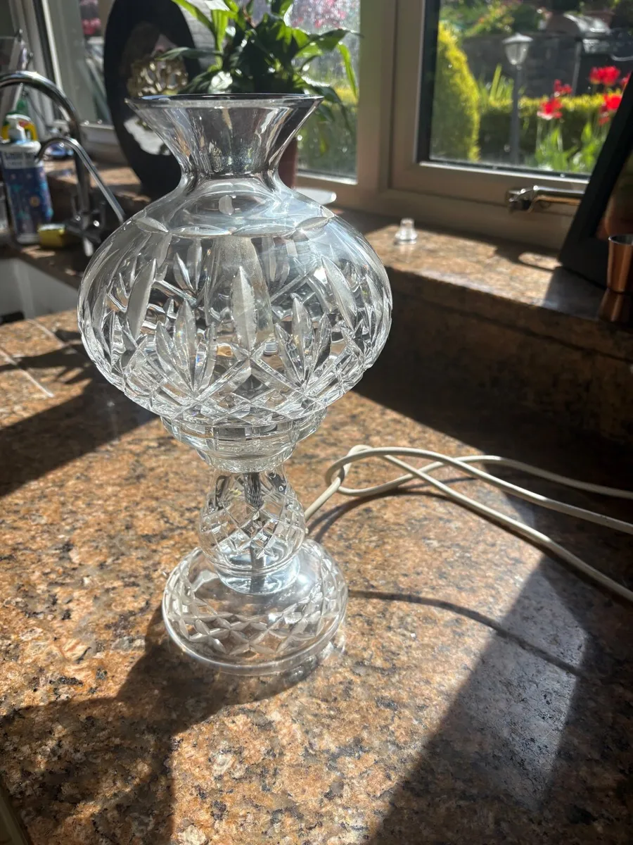 Waterford crystal lamp - Image 2