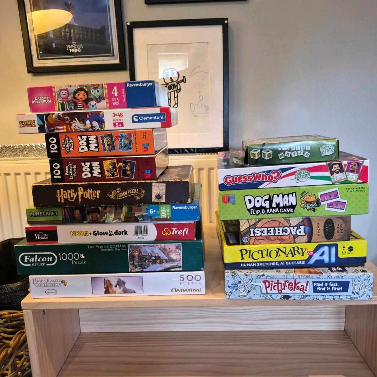 Selection of family board games and jigsaws - Image 2