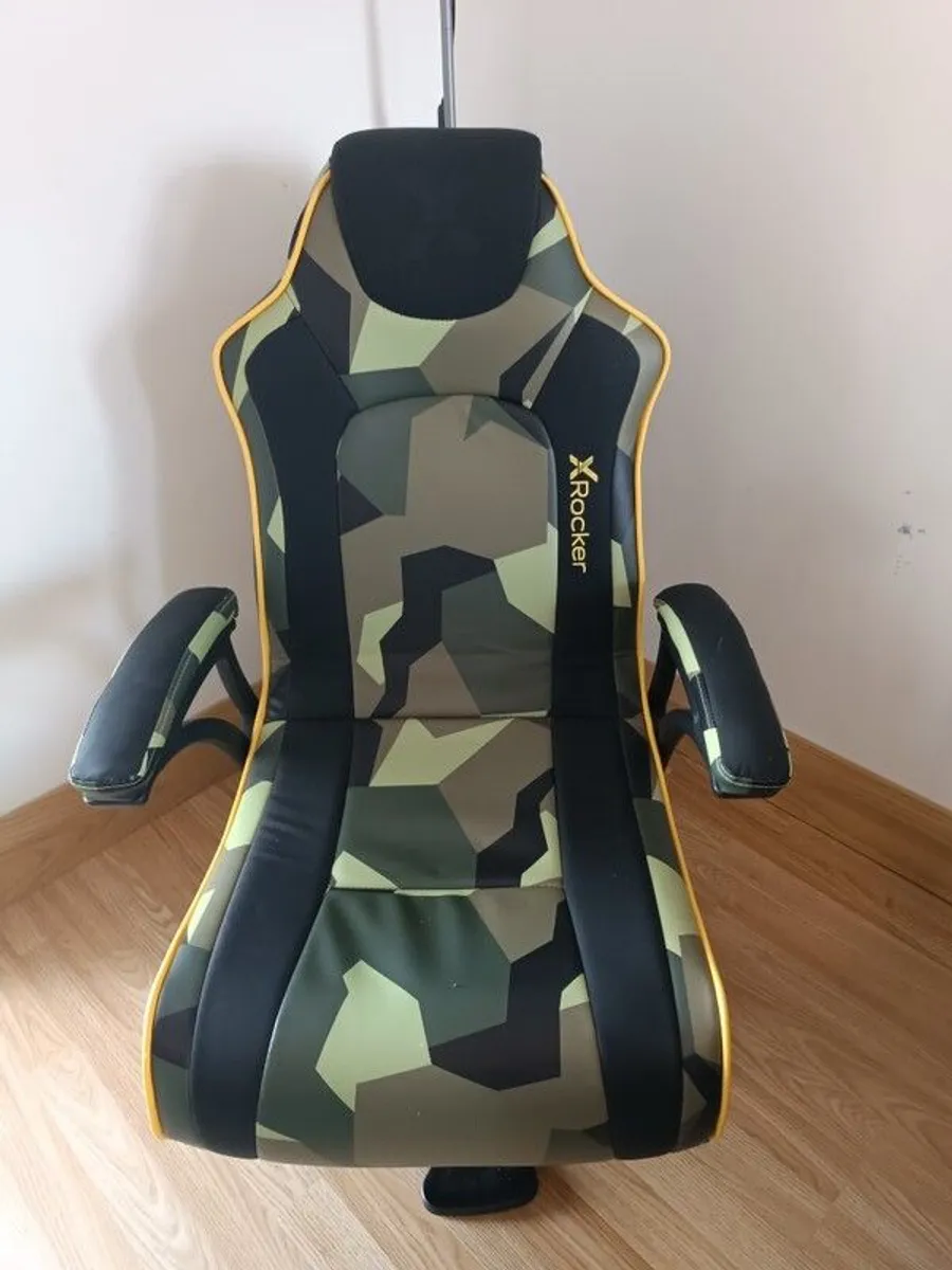 X Rocker Gaming Chair - X Rocker Covert Ops Bluetooth Gaming Chair - Image 1