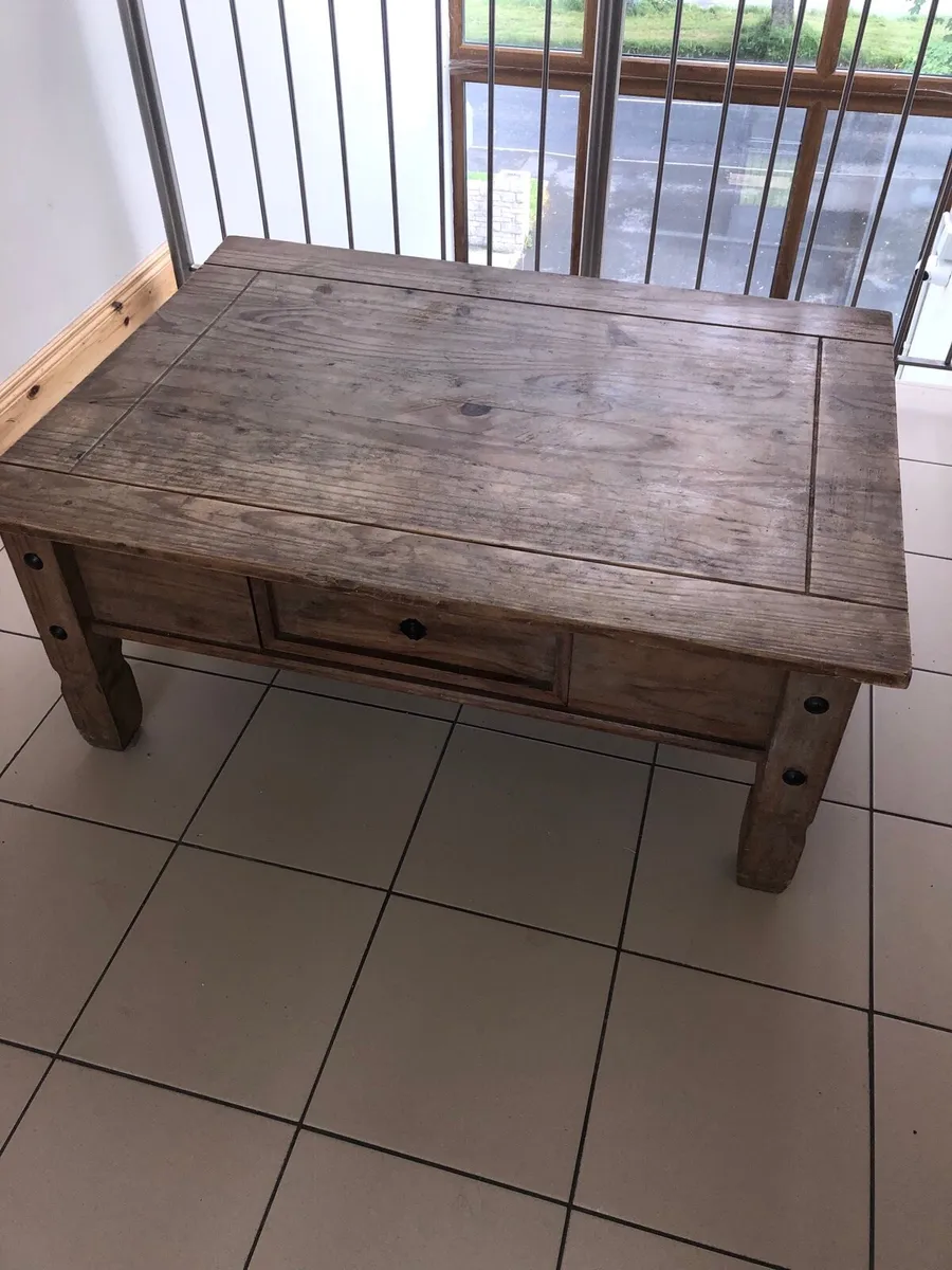 Rustic Coffee Table - Image 3