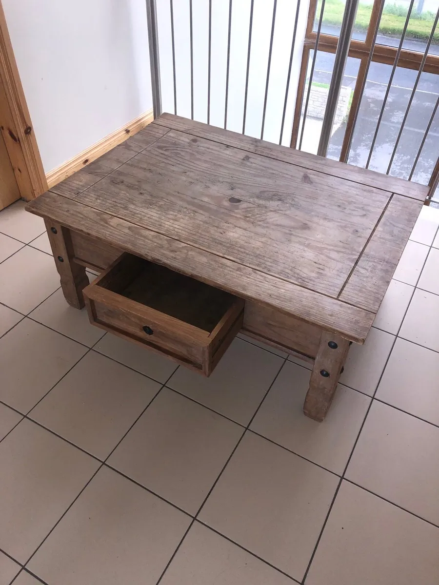 Rustic Coffee Table - Image 1