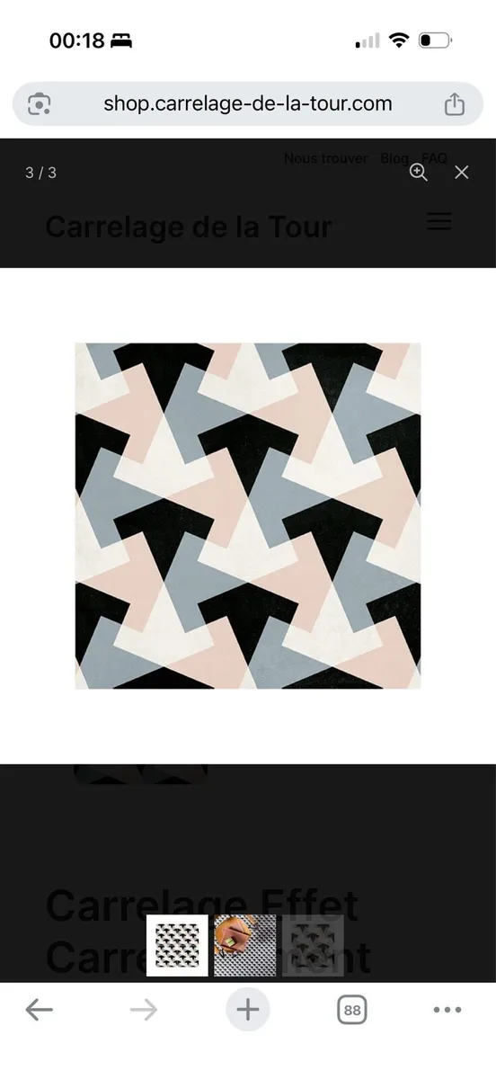 Tiles - Futura Bird Grey, 41 Zero 42, 3 boxes - Image 2
