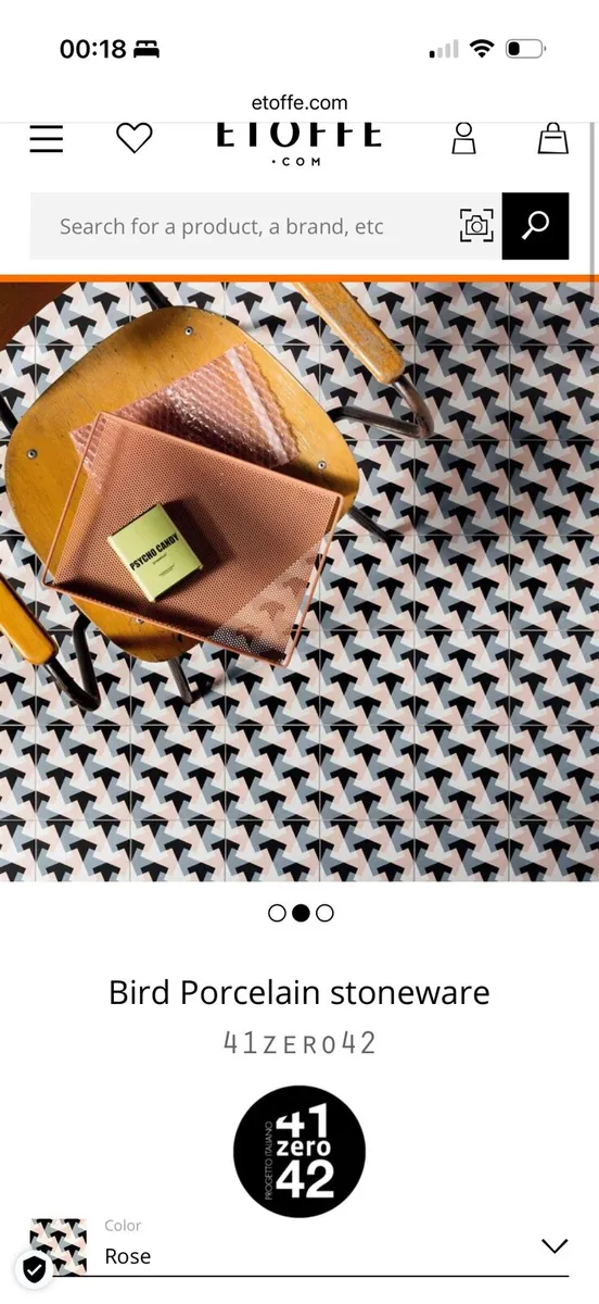 Tiles - Futura Bird Grey, 41 Zero 42, 3 boxes - Image 1