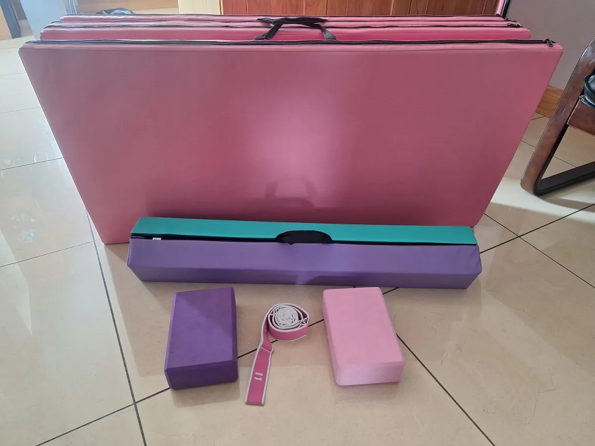 Gymnastics Mat and Balance Beam - Image 3