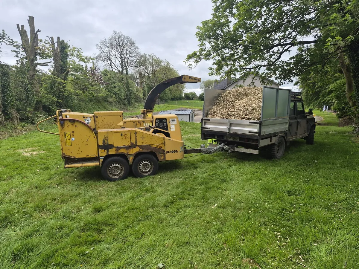 Wood chipper hire/ tree care - Image 1