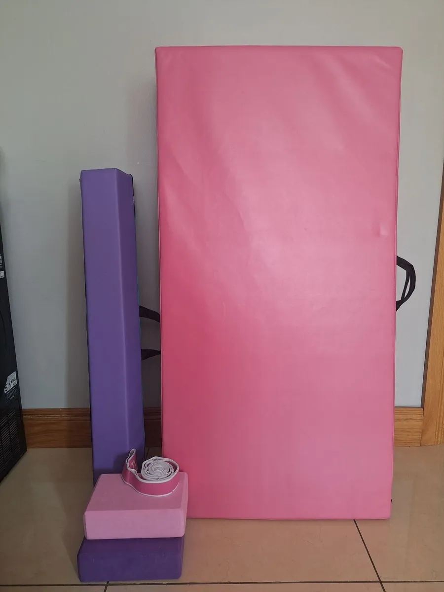 Gymnastics Mat and Balance Beam - Image 2