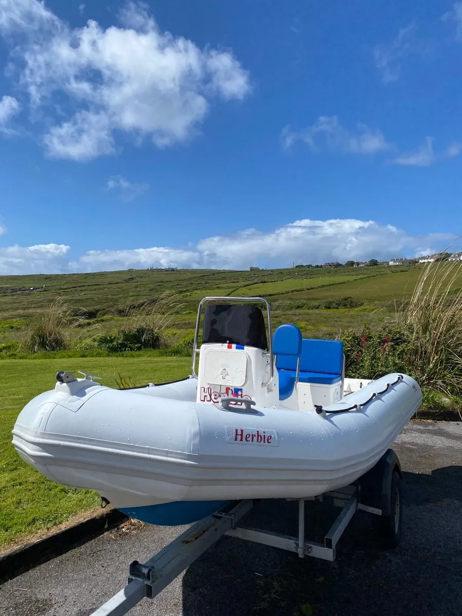 5m hypalon Rib. (NO ENGINE) - Image 4