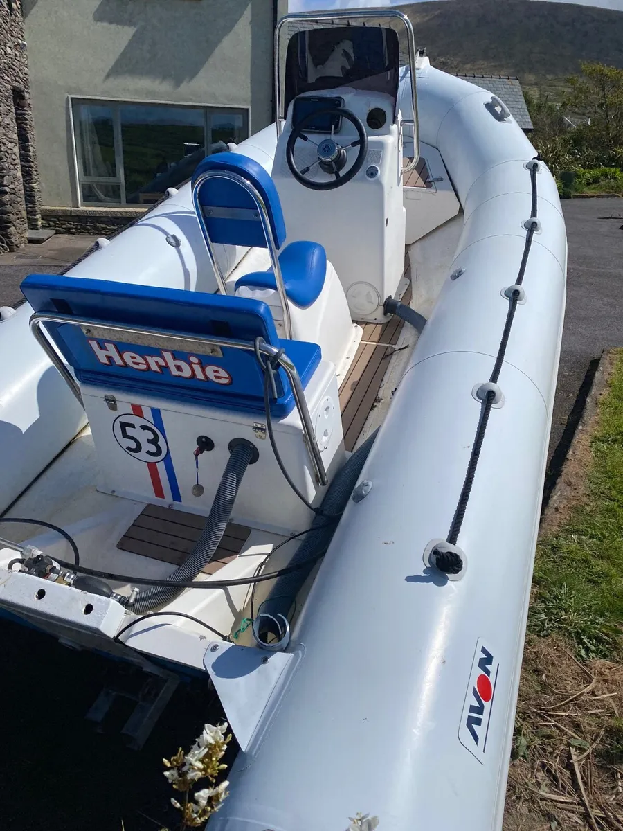 5m hypalon Rib. (NO ENGINE) - Image 2