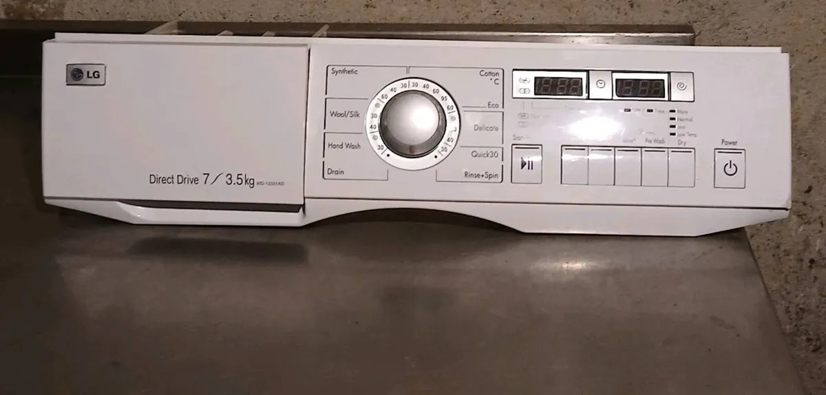 Control Panel for LG Washer/Dryer - Image 1