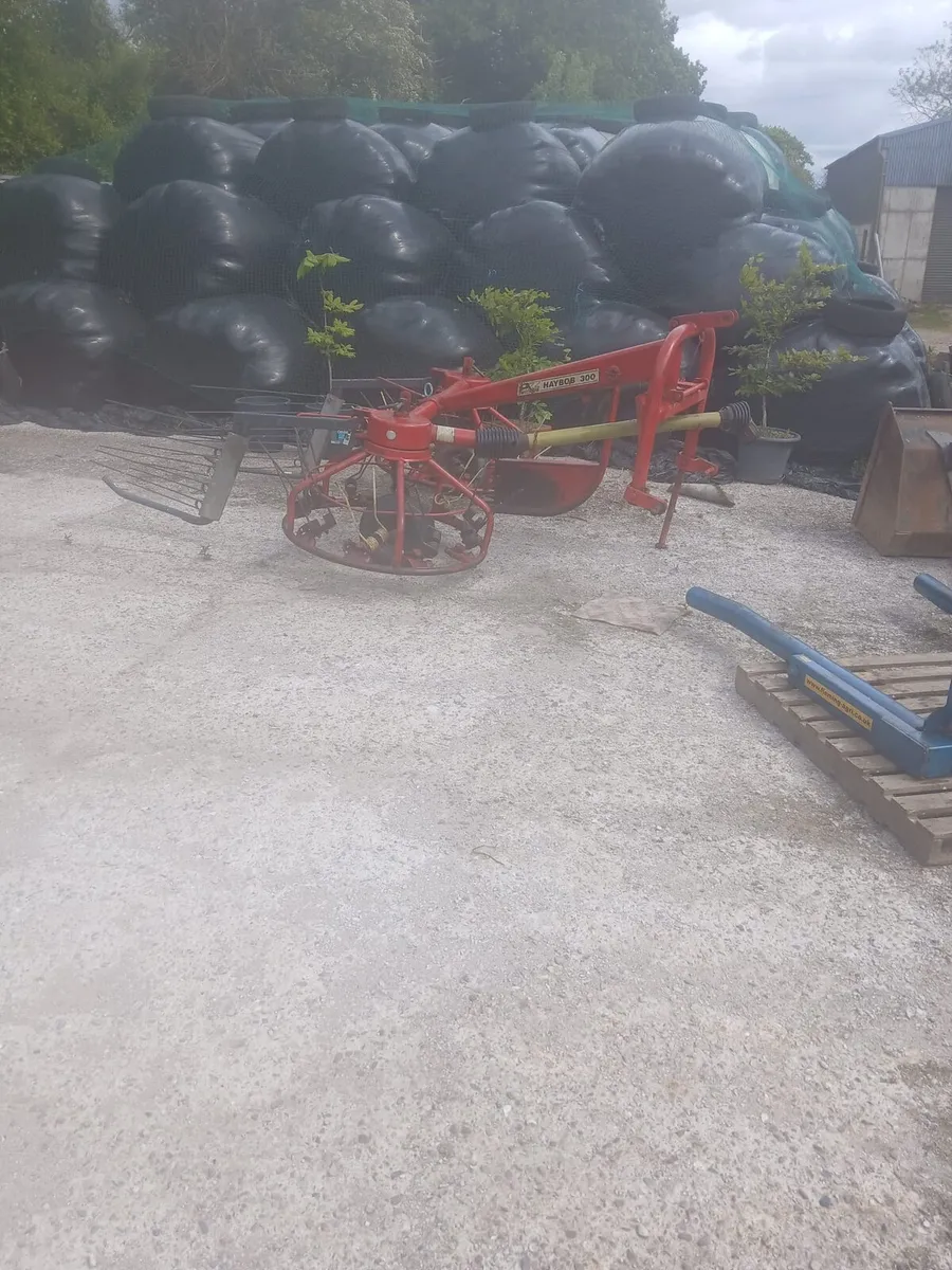 PZ 300  haybob ,also single bale handler - Image 1