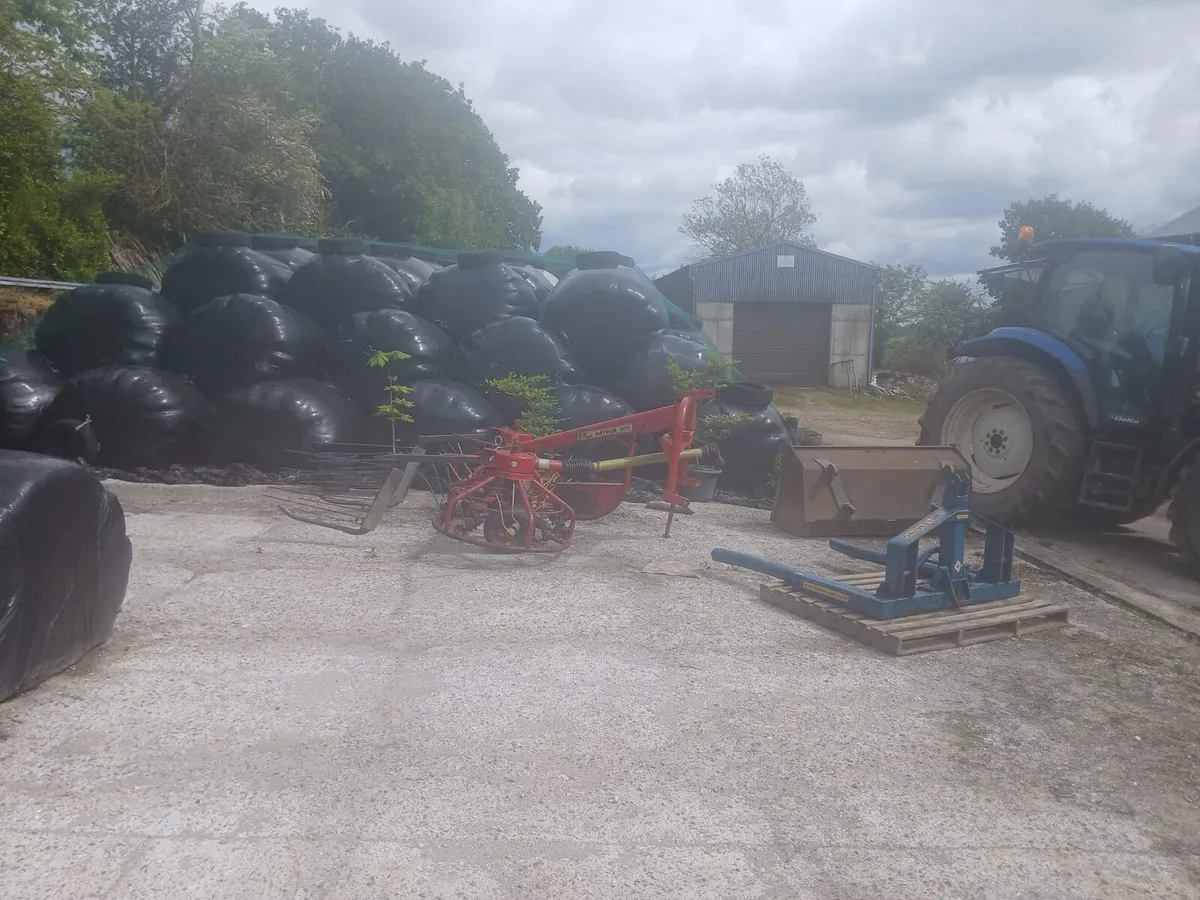PZ 300  haybob ,also single bale handler - Image 2
