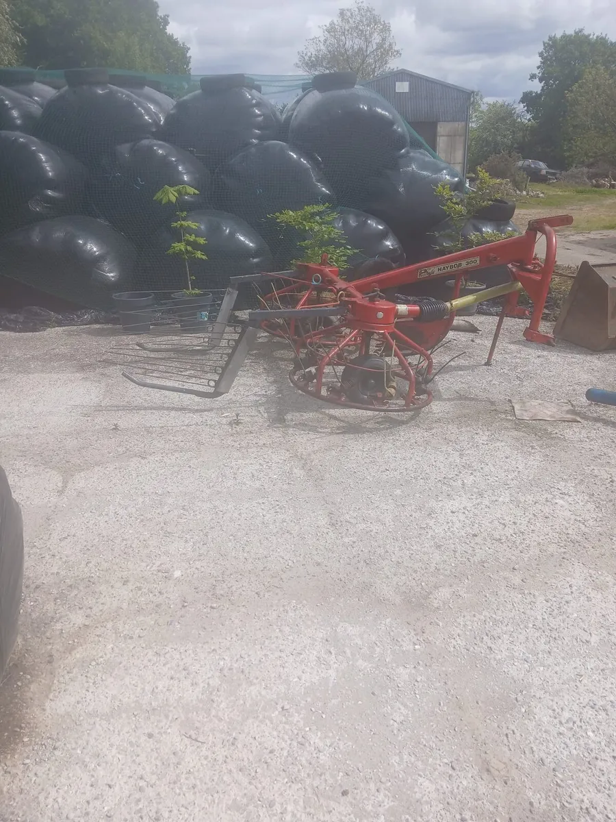 PZ 300  haybob ,also single bale handler - Image 4