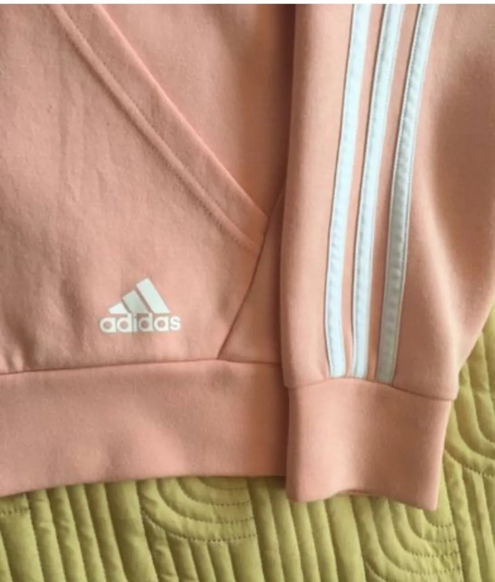 Adidas Peach Hoodie Age 13-14 years - Image 2