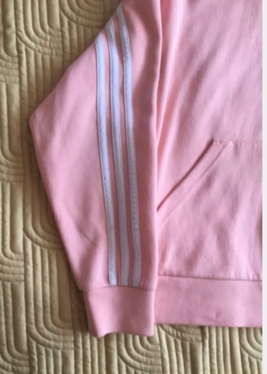 Adidas Peach Hoodie Age 13-14 years - Image 4