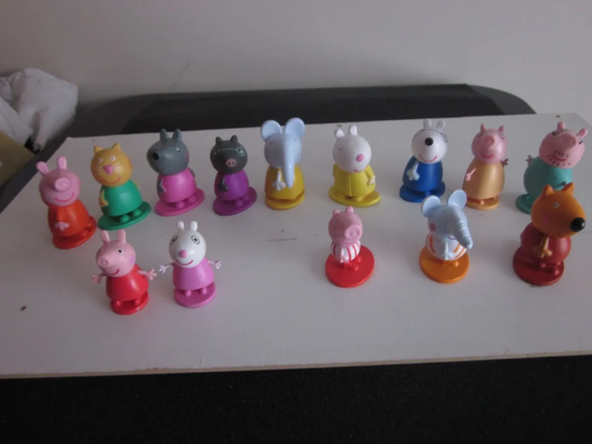 Peppa Pig and Friends Figures X14 - Image 1