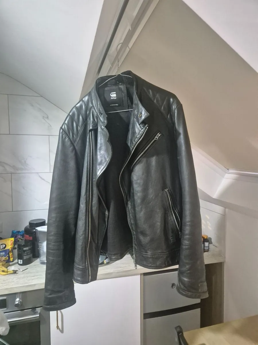 G-Star Suzaki Jacket (Leather) - Image 1