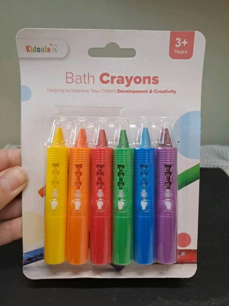 Kidoola Bath Crayons New Sealed Pack - Image 1