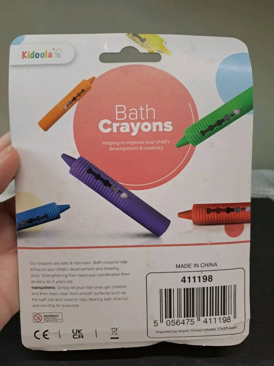 Kidoola Bath Crayons New Sealed Pack - Image 2