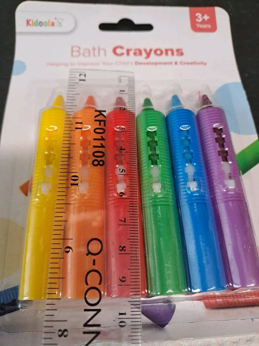 Kidoola Bath Crayons New Sealed Pack - Image 3