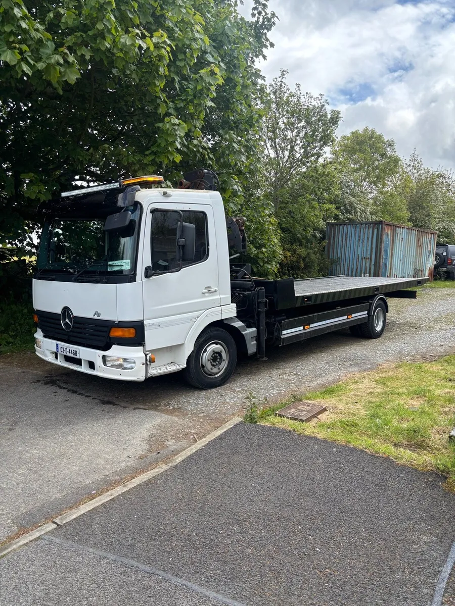 Mercedes atego tilt and slide recovery truck - Image 1