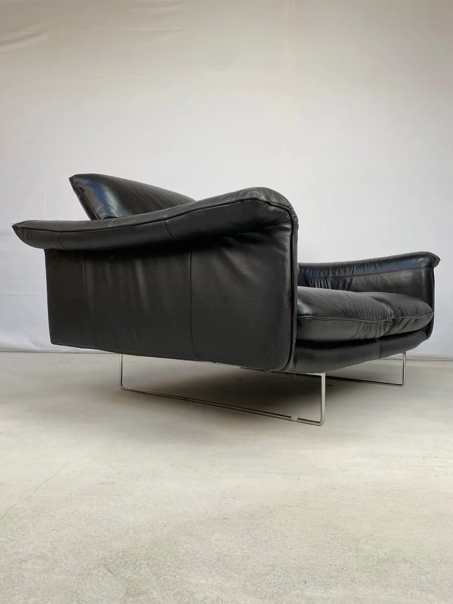 Rare Mid Century Italian Leather Couch - Image 3