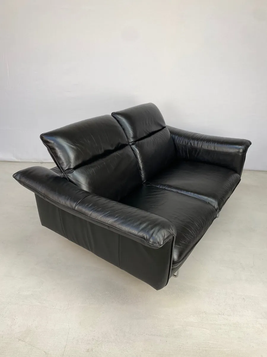 Rare Mid Century Italian Leather Couch - Image 4