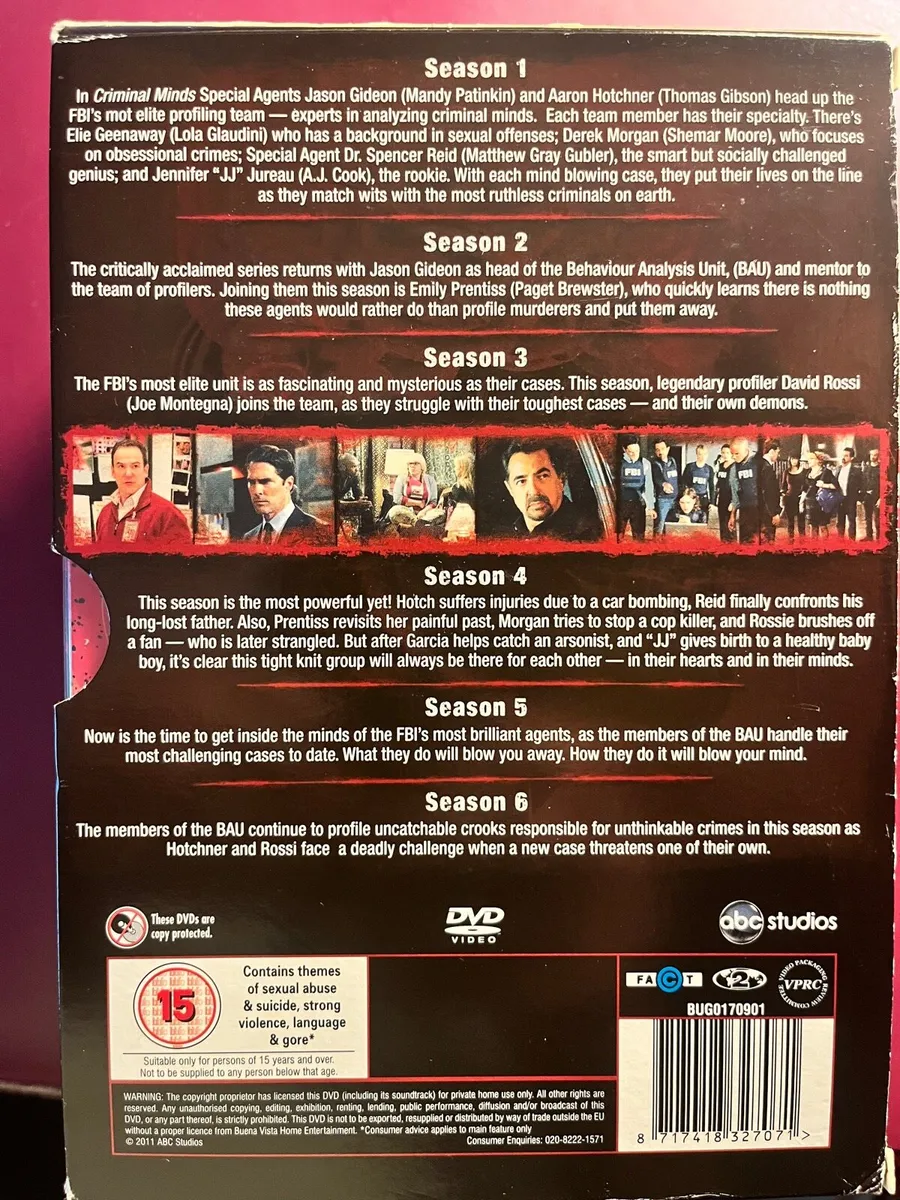 Criminal Minds Complete series DVD - Image 3