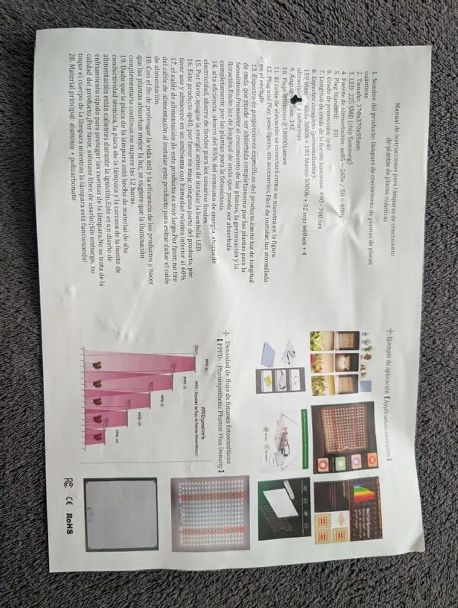 Led Grow Light Panel Full Spectrum - Price Drop Quick Sale - Image 4