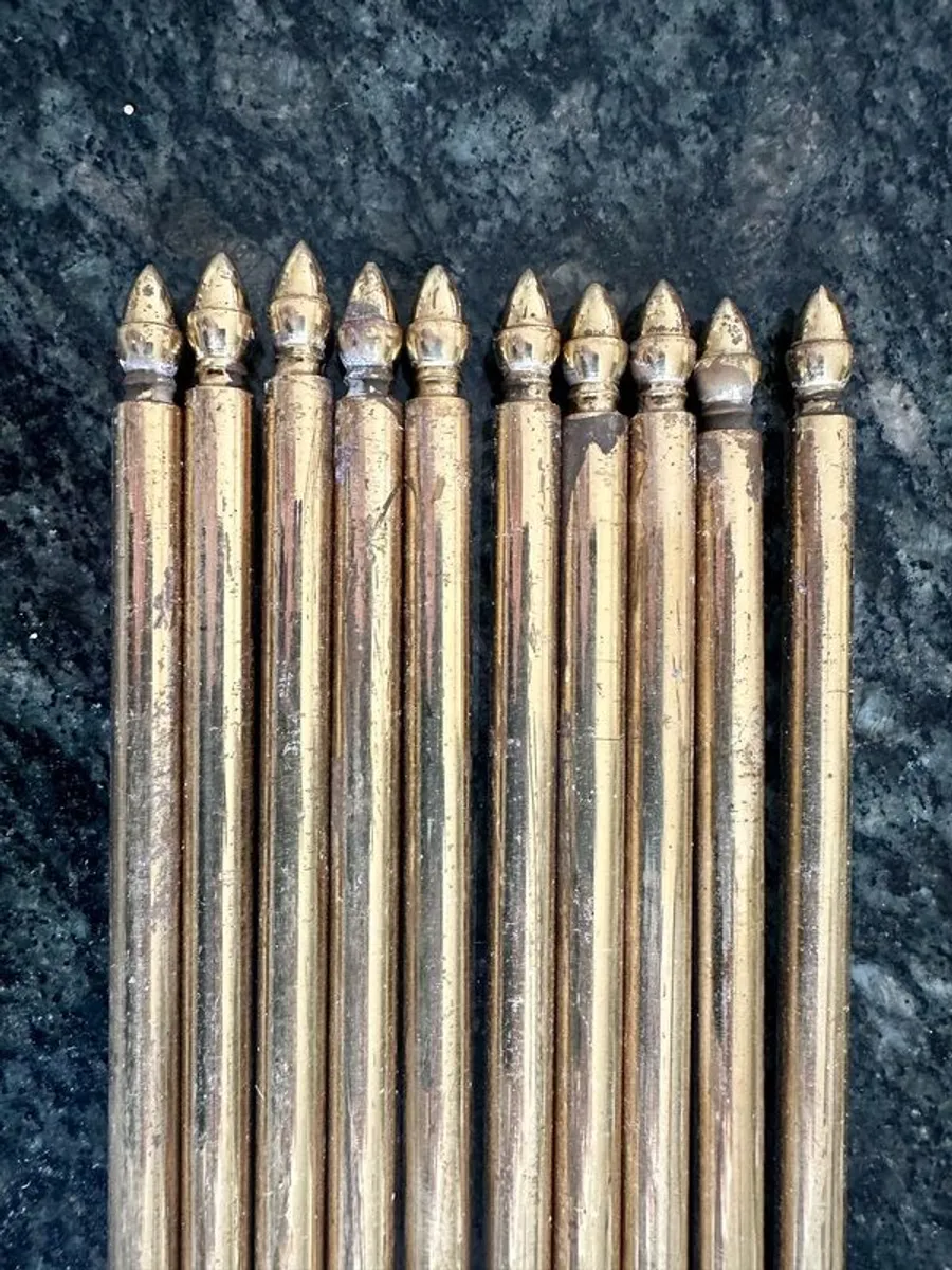 19 Stair rods (Brass) - Image 4