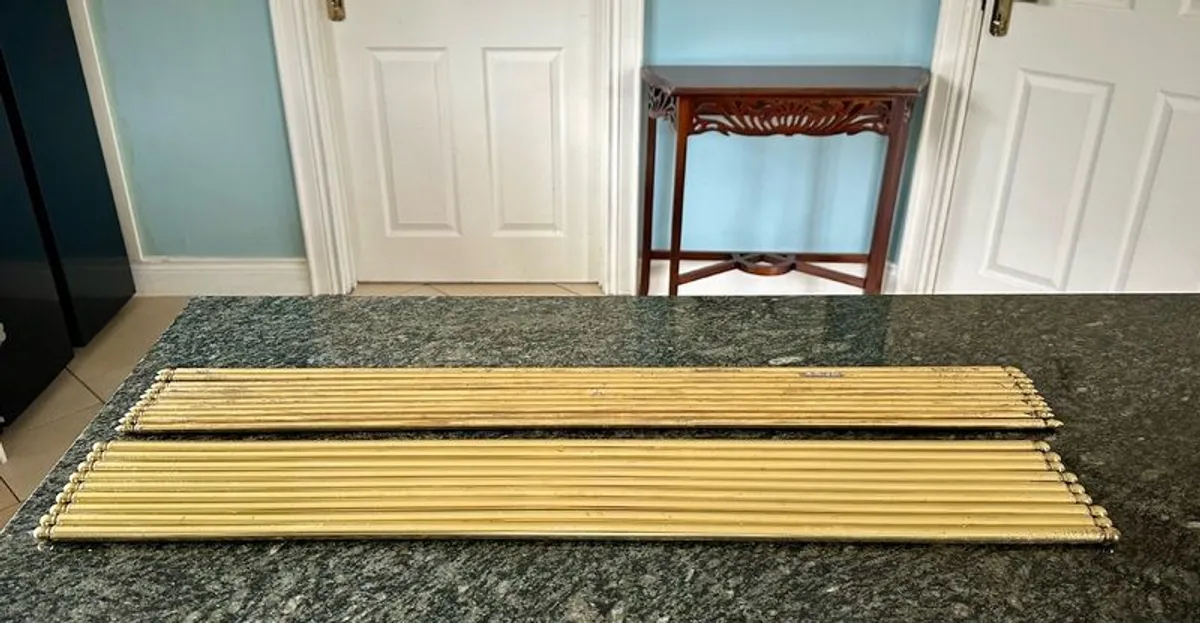 19 Stair rods (Brass) - Image 1