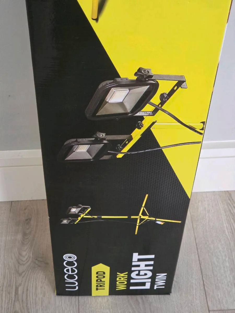 Luceco Tripod Work Light Brand New (Unopened Box) - Image 1