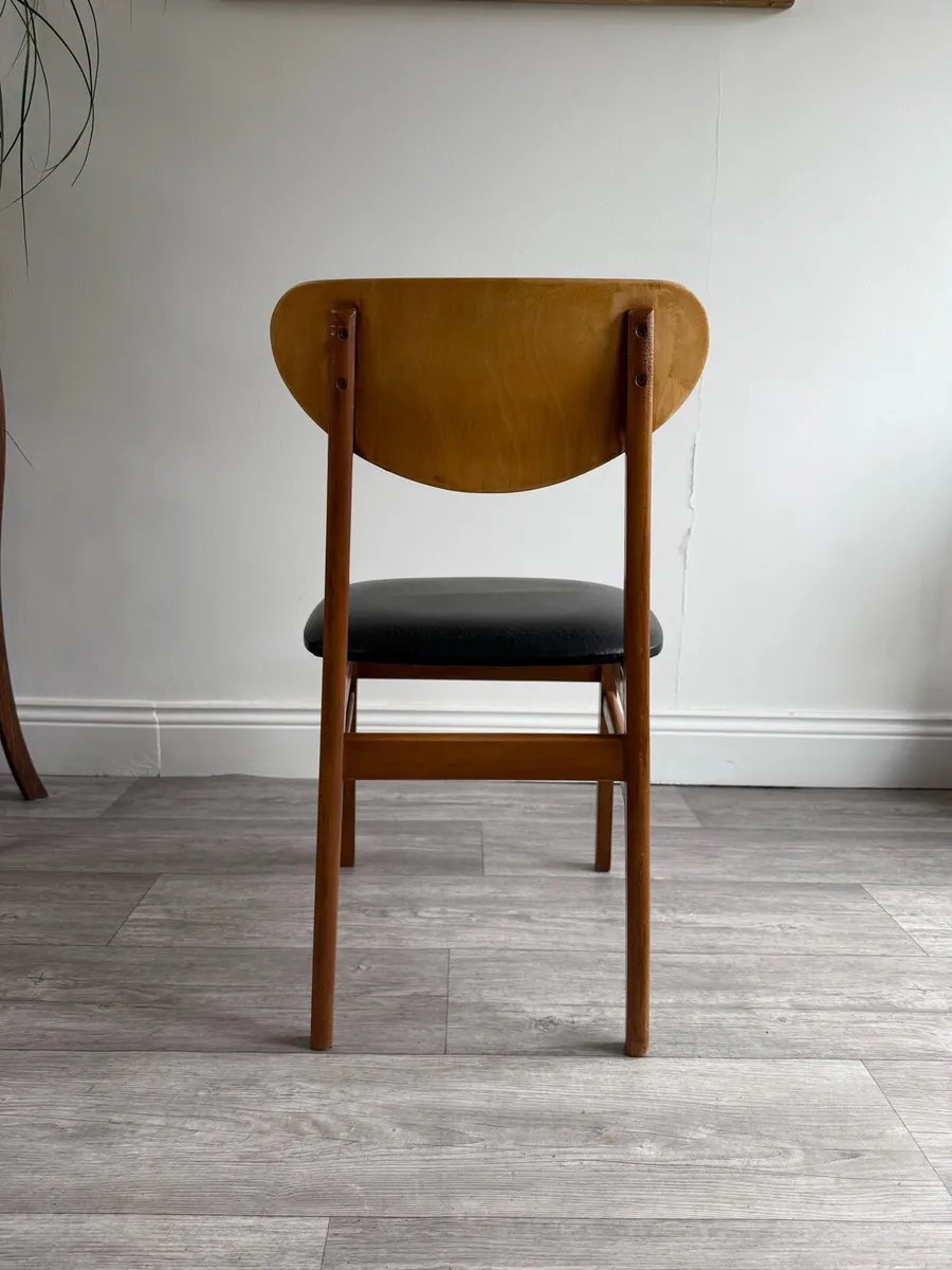 Mid Century Dining Chairs x 4 - Image 4