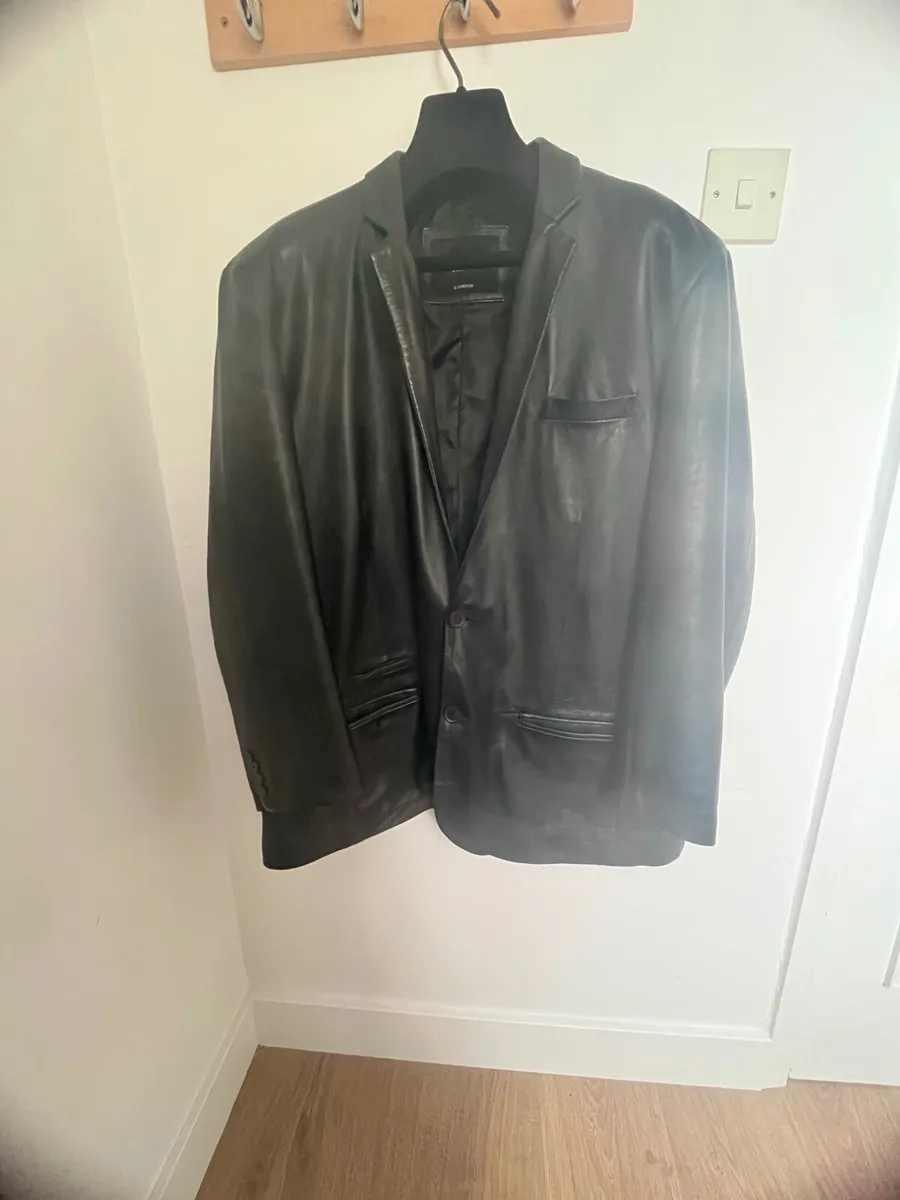 Mens Leather Jacket - Image 2