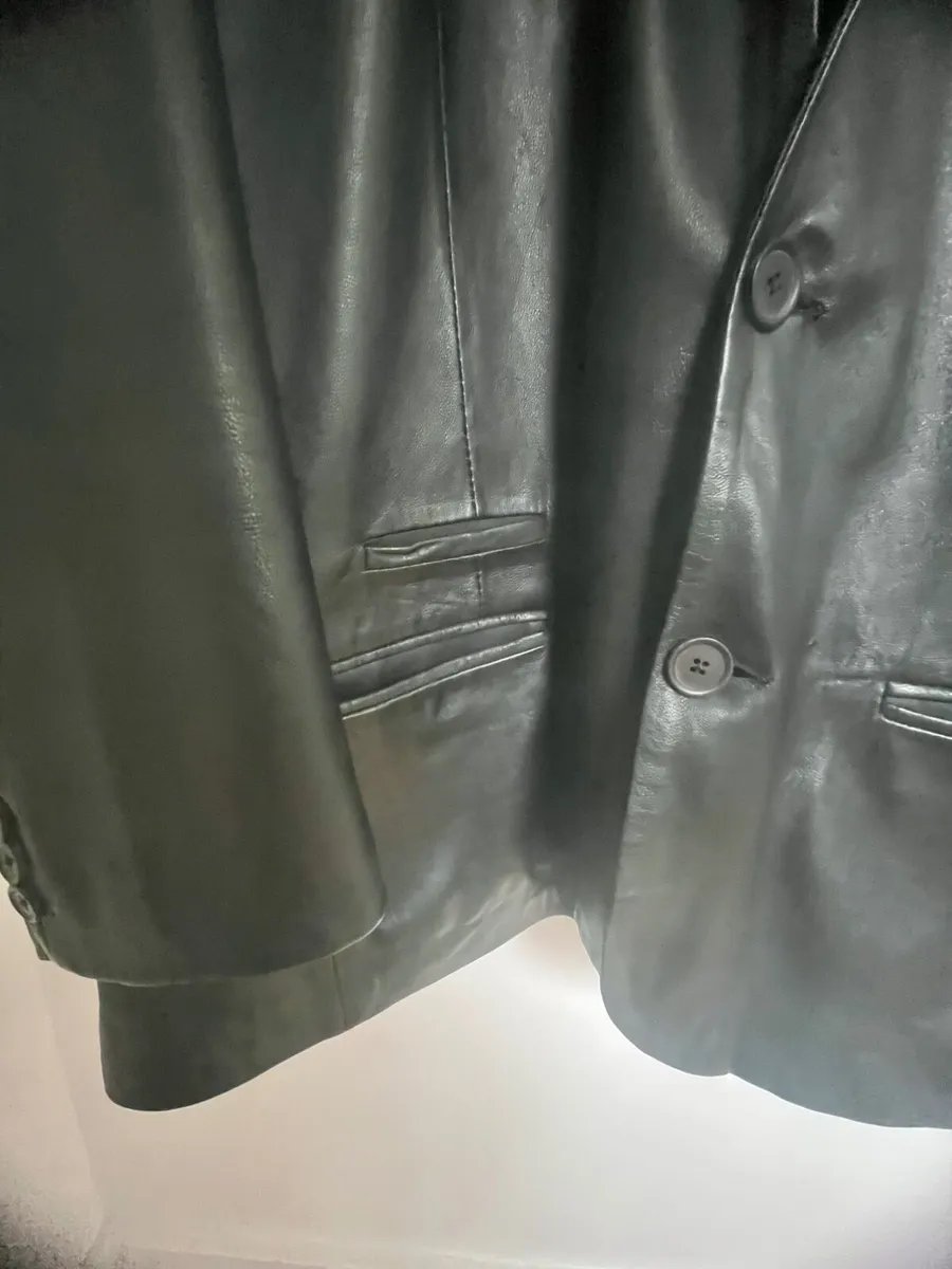 Mens Leather Jacket - Image 4