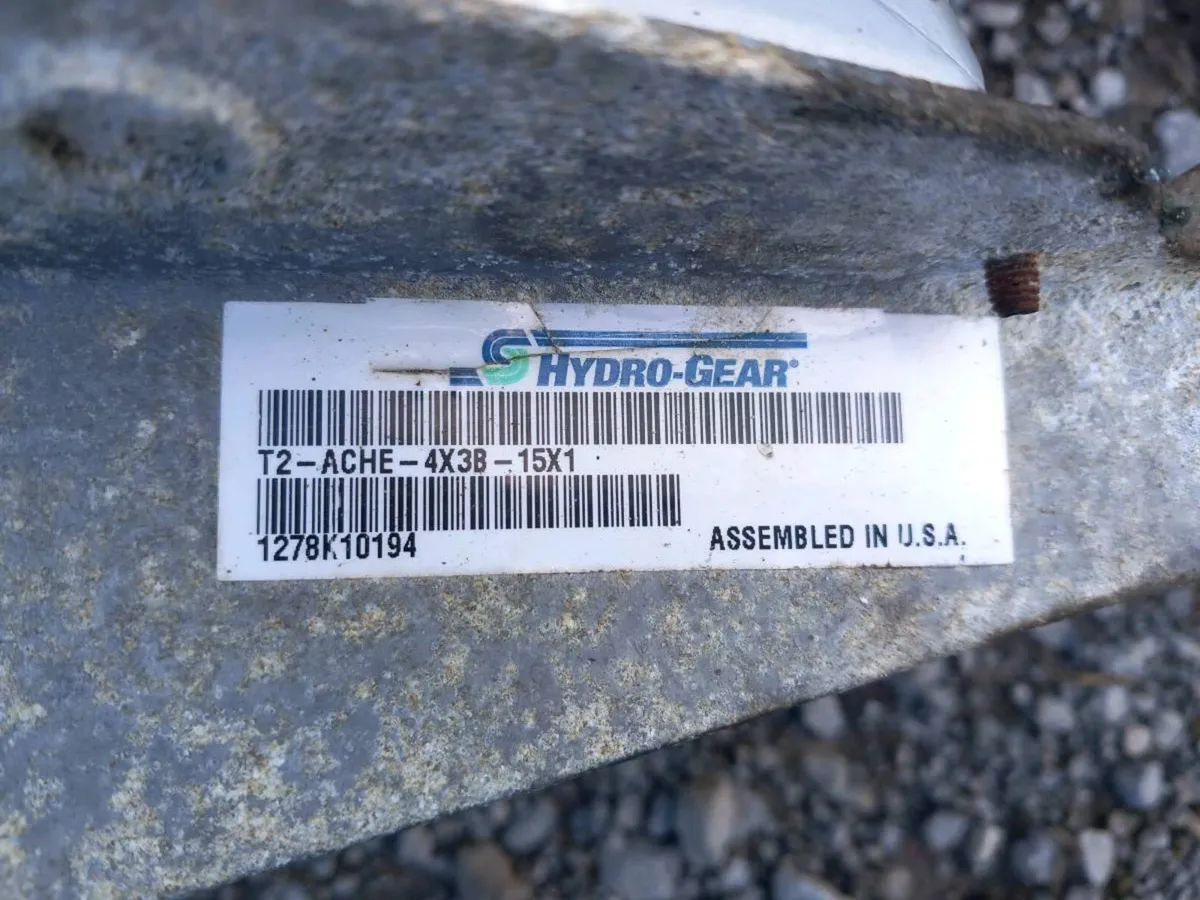 Hydro-gear T2 hydrostatic transmission repairs - Image 2