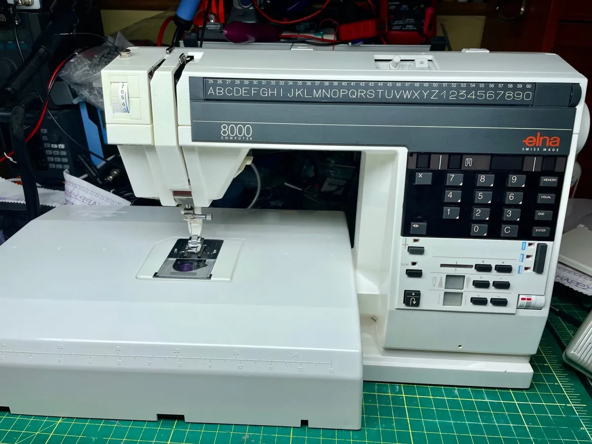 ELNA Diva 8000 Sewing Machine - Serviced - Swiss - Image 2