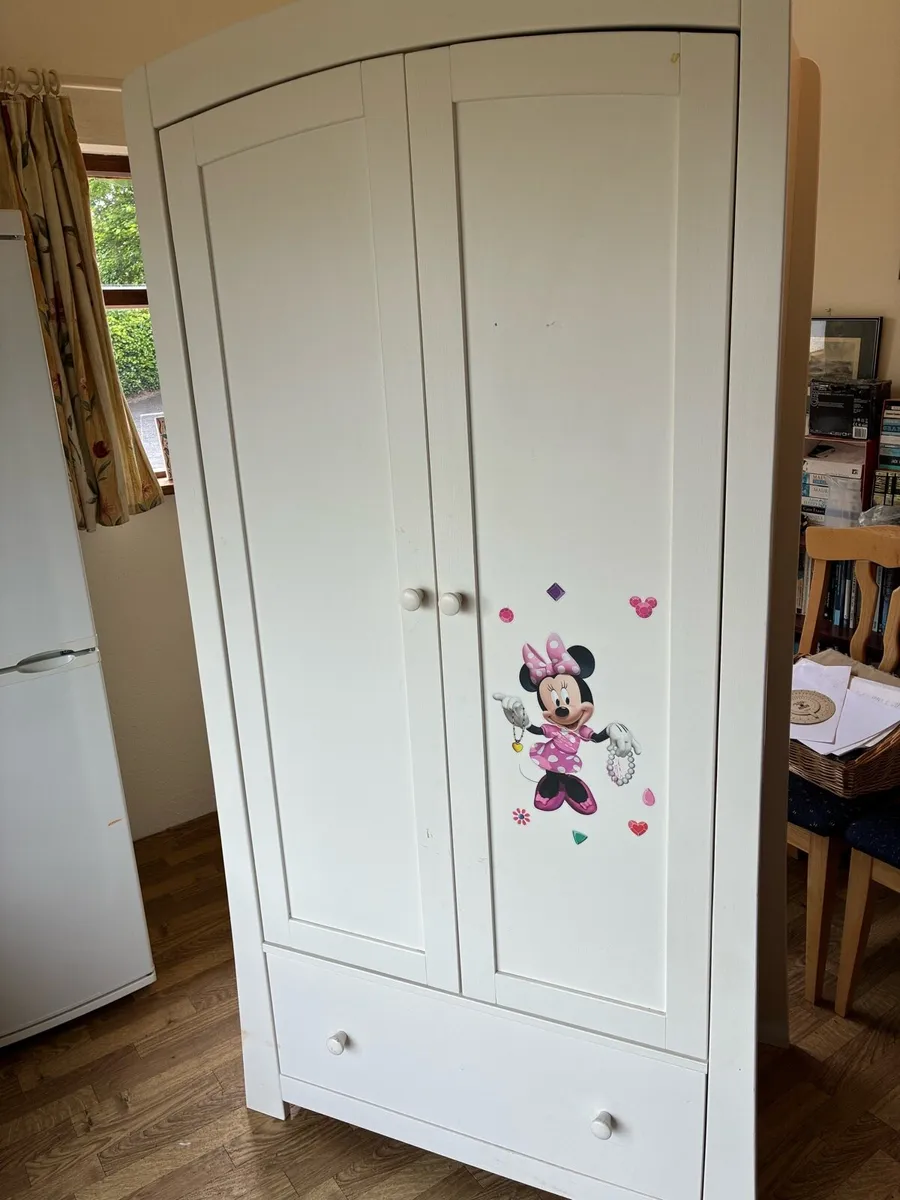 Mamas and Papas Mia Sleigh Wardrobe and Dresser - Image 1