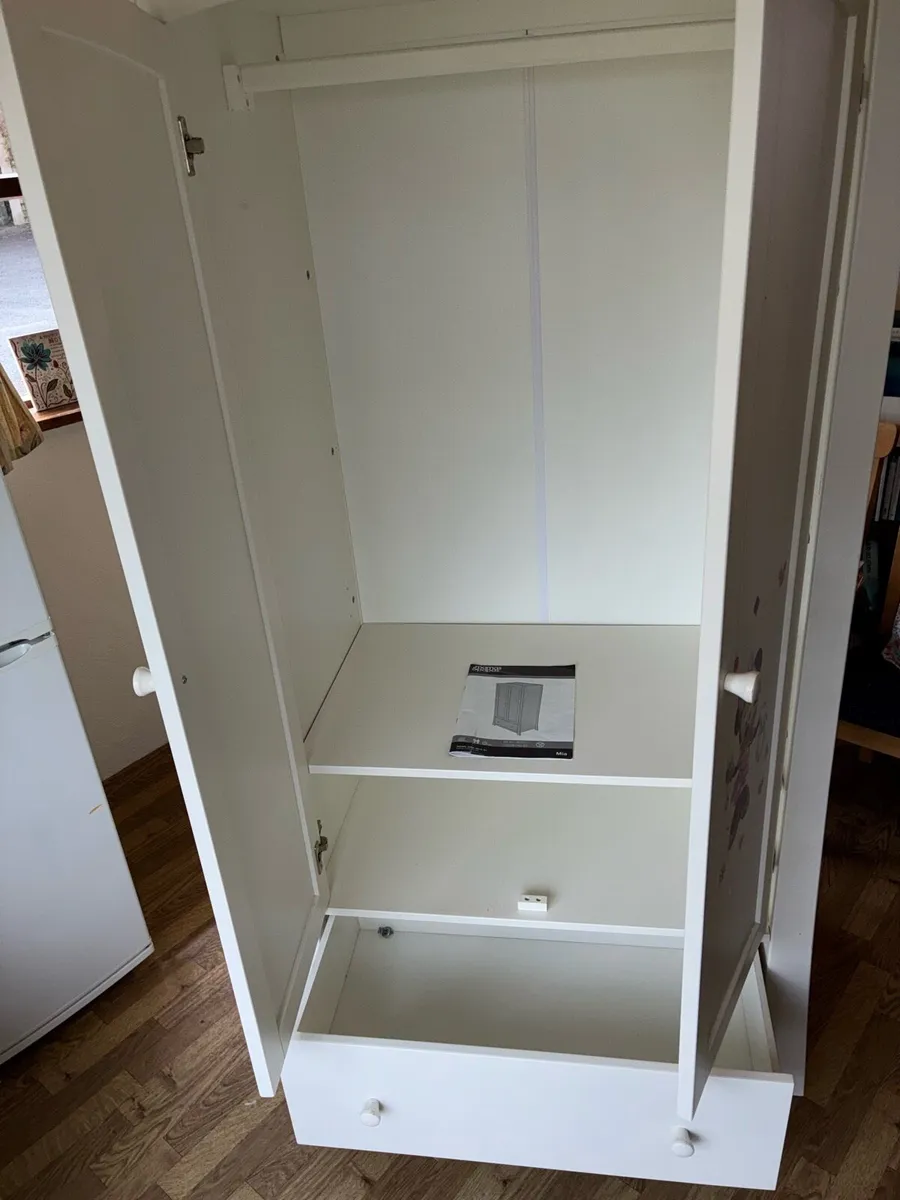 Mamas and Papas Mia Sleigh Wardrobe and Dresser - Image 3